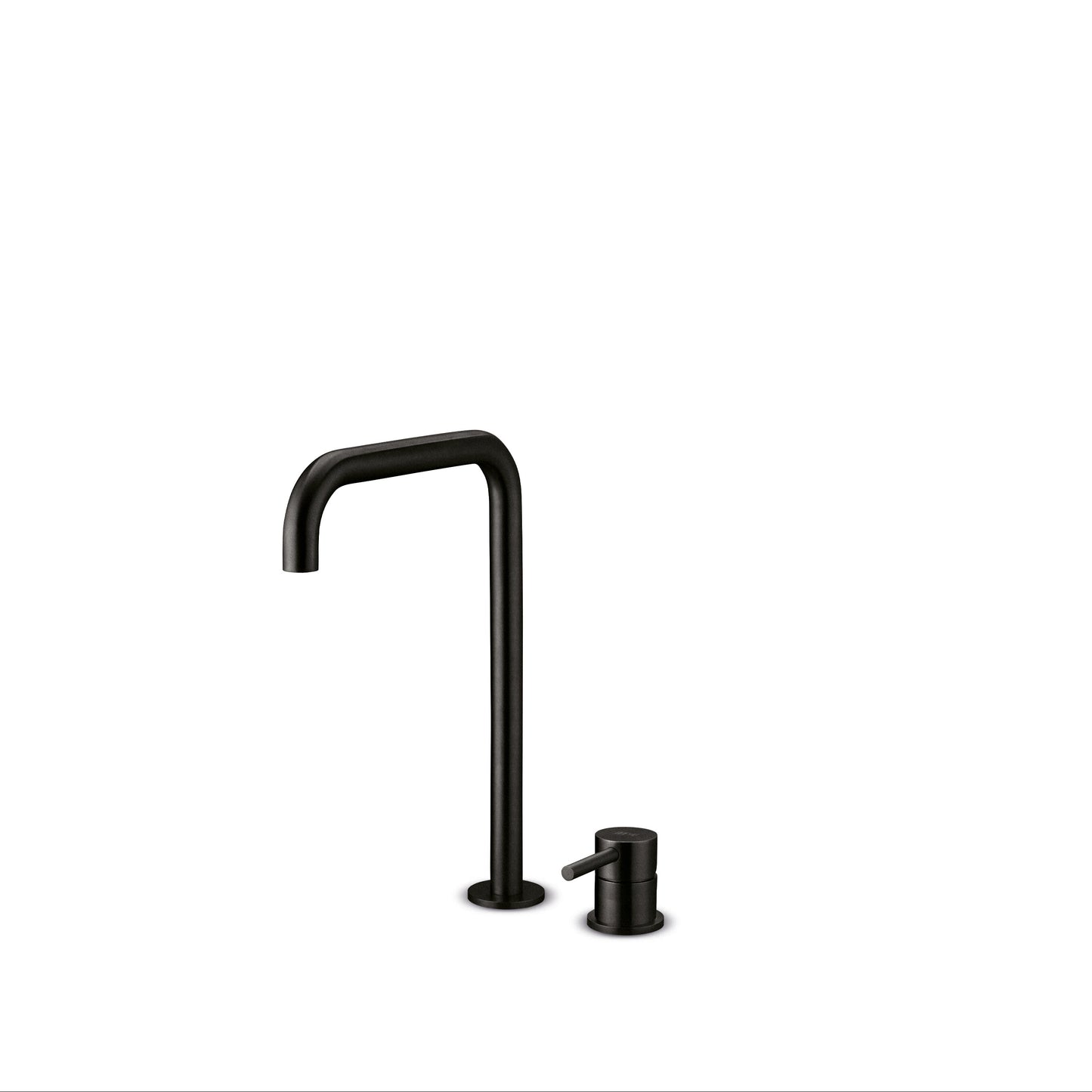 JEE-O Slimline Faucet 2 Hole High Stainless Steel - Structured Black