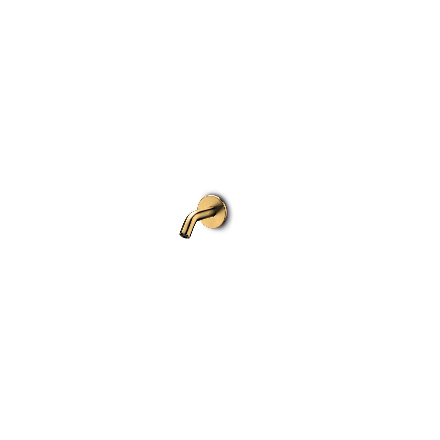 JEE-O Slimline Spout short Wall Mounted Stainless Steel for Basin - Matte Gold