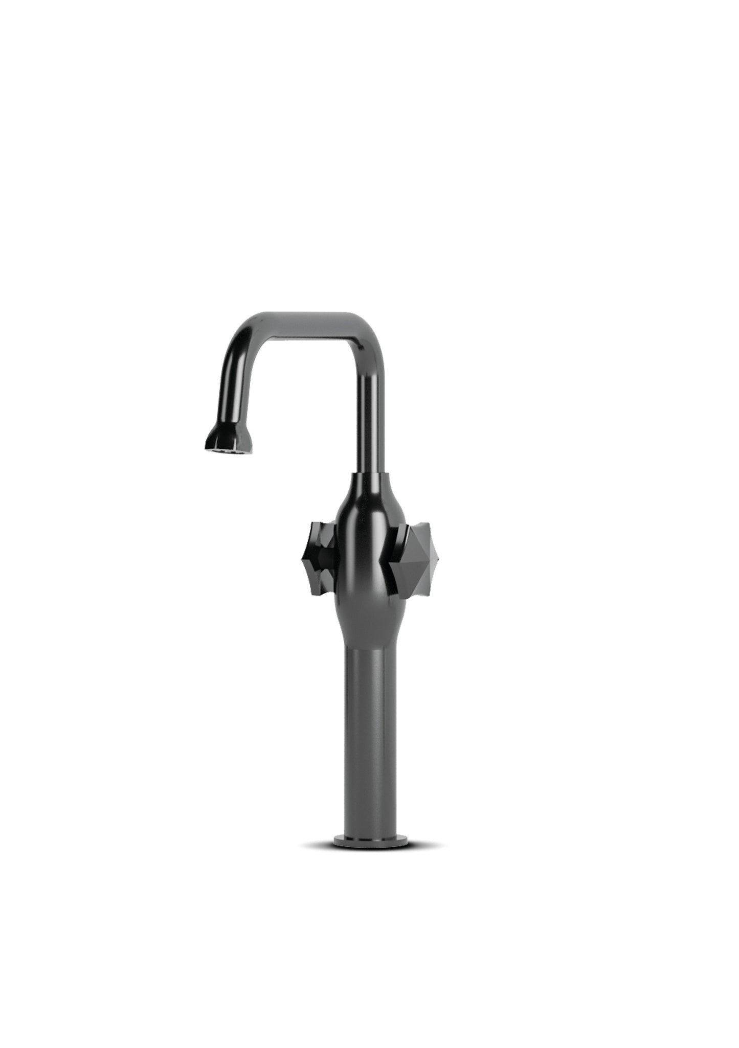 JEE-O Bloom Basin/Kitchen Faucet Stainless Steel, Gun Metal