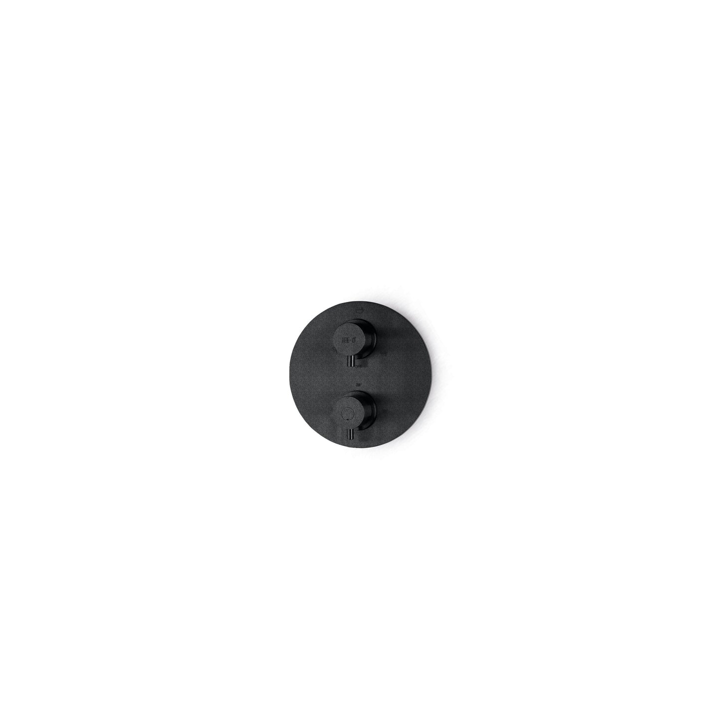 JEE-O Slimline TH Faucet Stainless Steel with diverter and concealed body - Structured Black