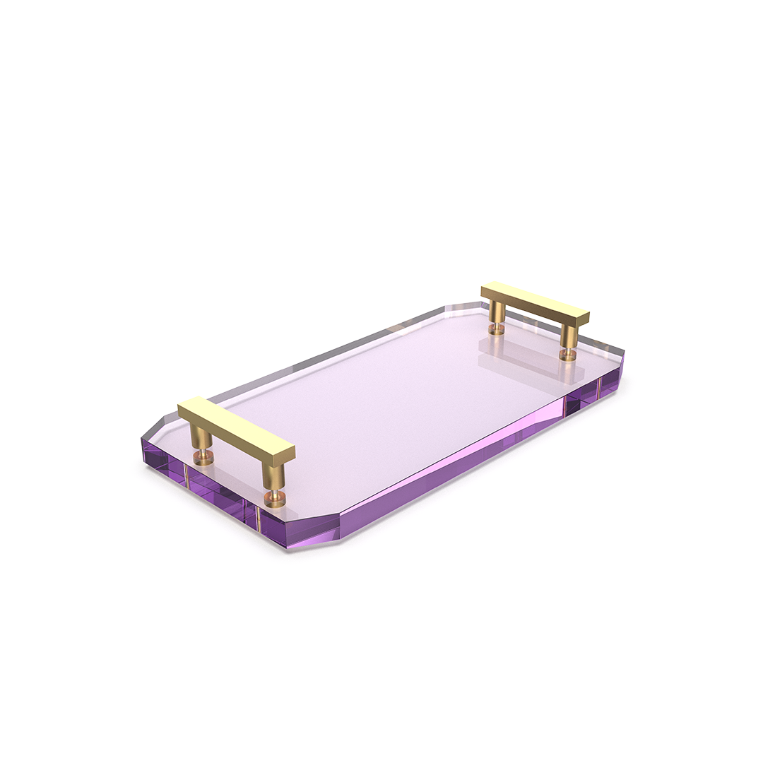 DW KR TAB Tablett Violett / Gold Matte 24 Carat