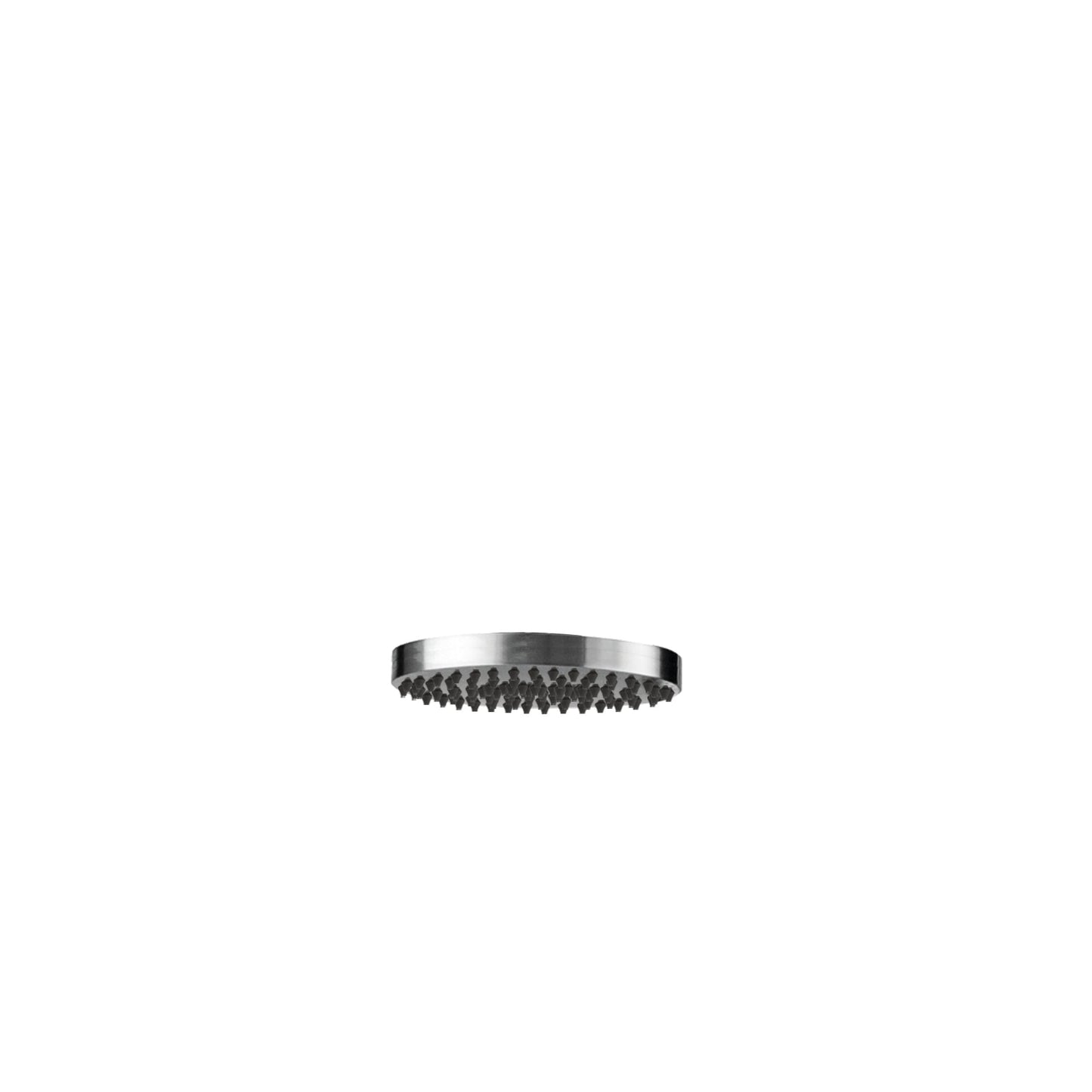 JEE-O original interchangeable Shower head with black nozzles Ø150mm/5.9" - Brushed