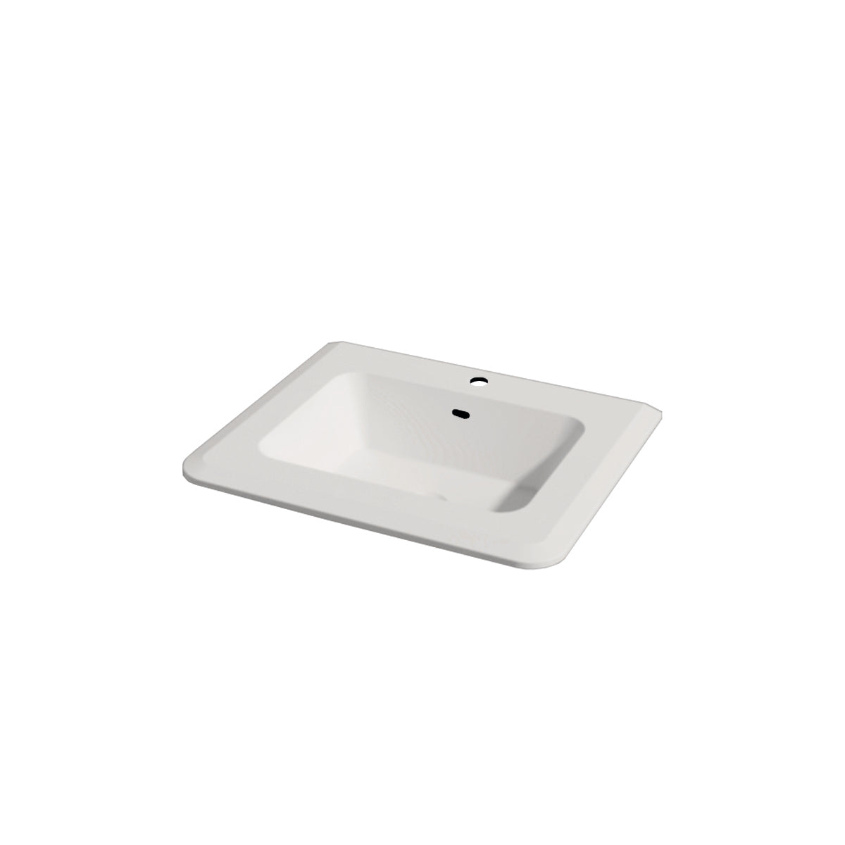 BH Resin Icona Washbasin White Matte
