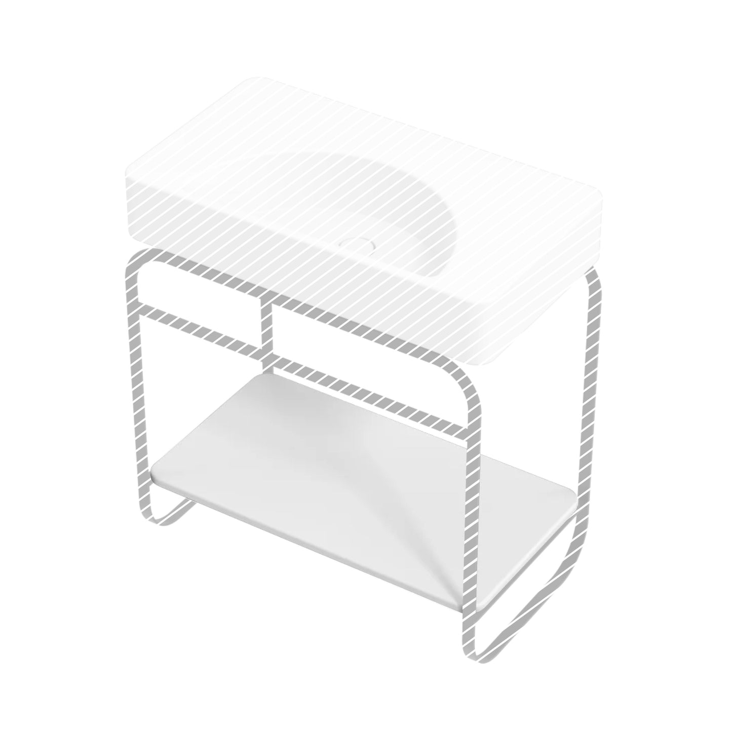 ALICE LUNARIS Ceramic Shelf for Frame