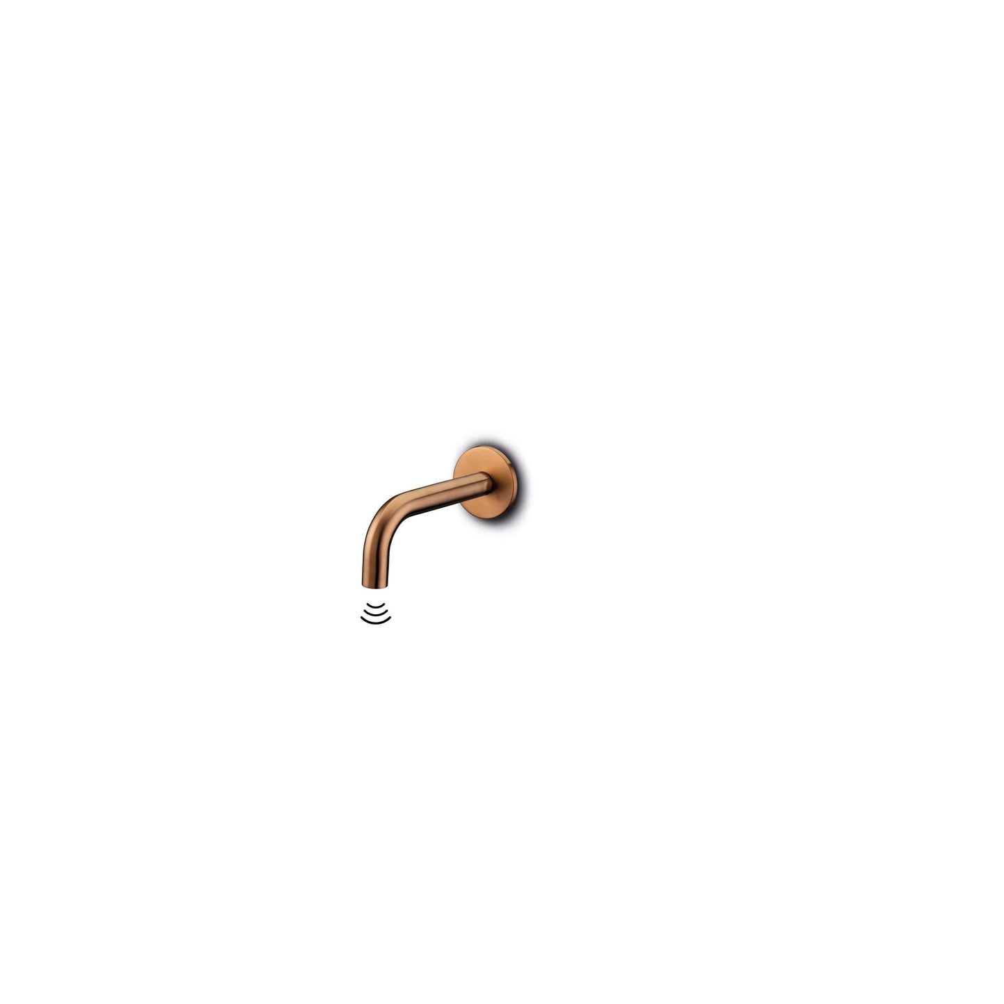JEE-O Slimline touchless Basin tap Stainless Steel, with infrared on/off sensor - Bronze