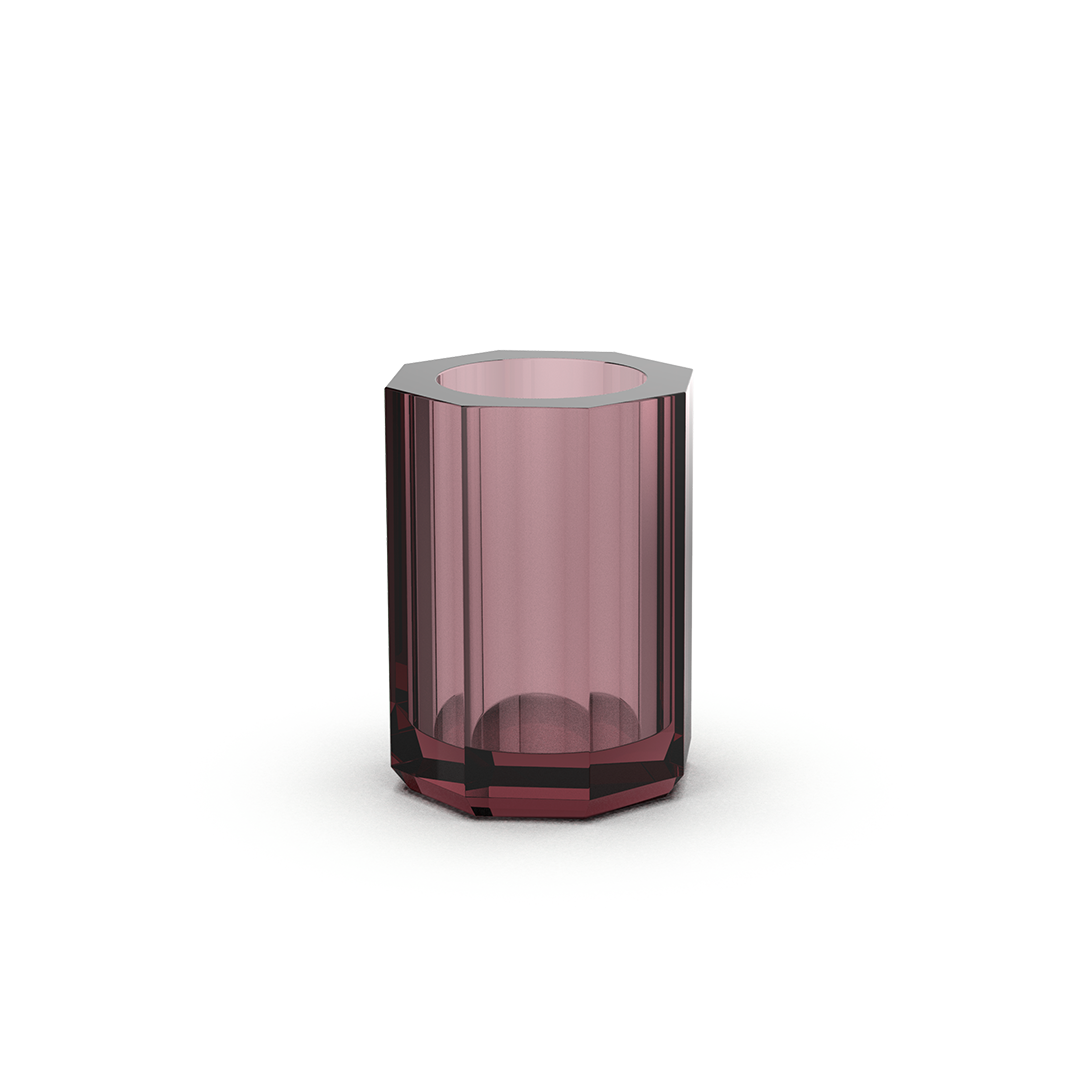 DW KR BER KRISTALL Tumbler - Burgundy