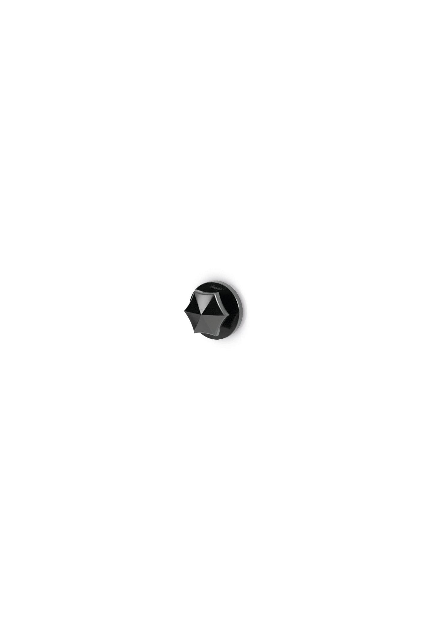 JEE-O Bloom Valve Hot Wall Mounted Stainless Steel with concealed body, Gun Metal