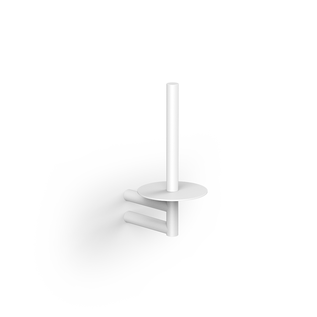DW MK ERH MIKADO Toilet paper holder - White Matte