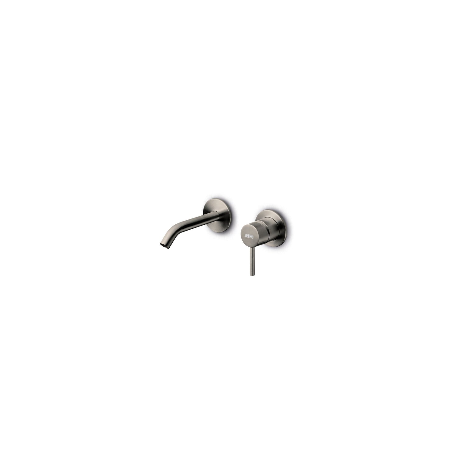 JEE-O Slimline Basin Faucet Wall Mounted Stainless Steel with concealed body - Dark Steel