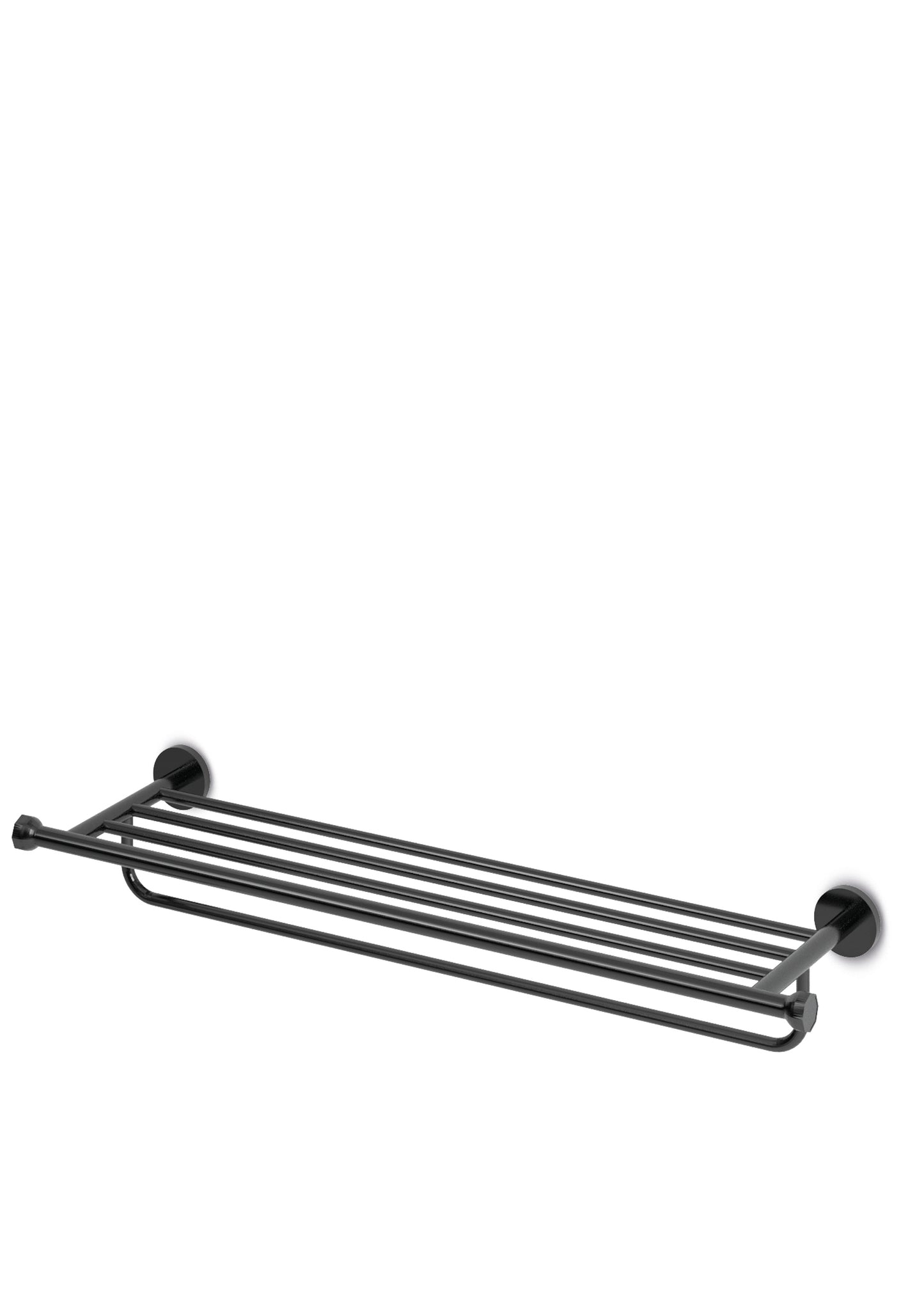JEE-O Bloom Towel Rack Wall Mounted Stainless Steel, Gun Metal