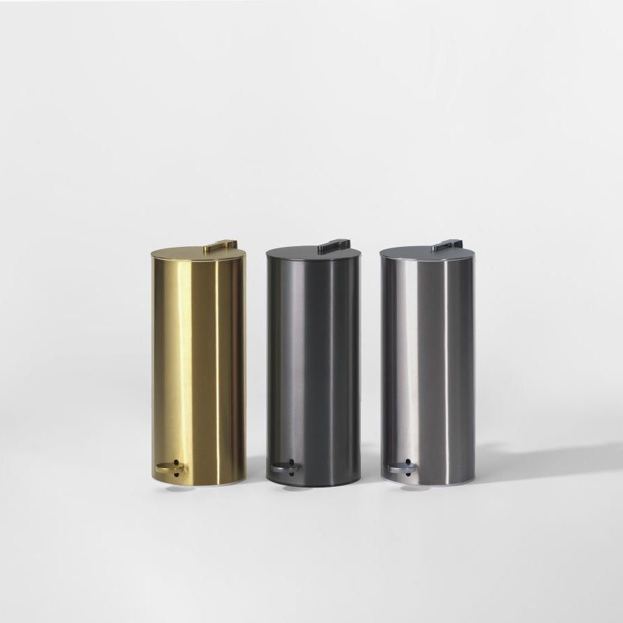 DW BIN 3 Waste bin - Dark Metal Matte PVD