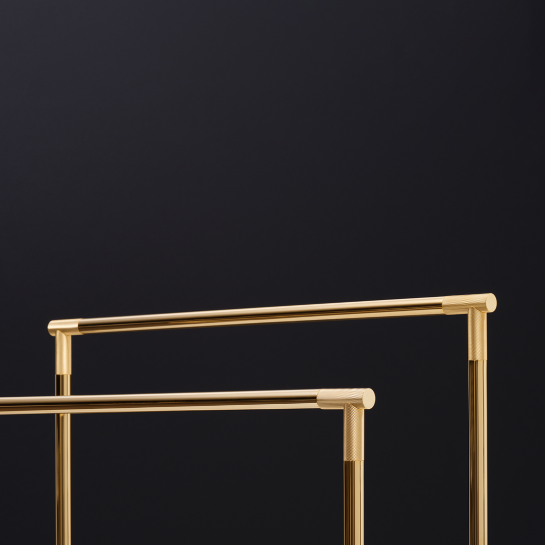 DW CLUB HT Towel stand Gold 24 Carat
