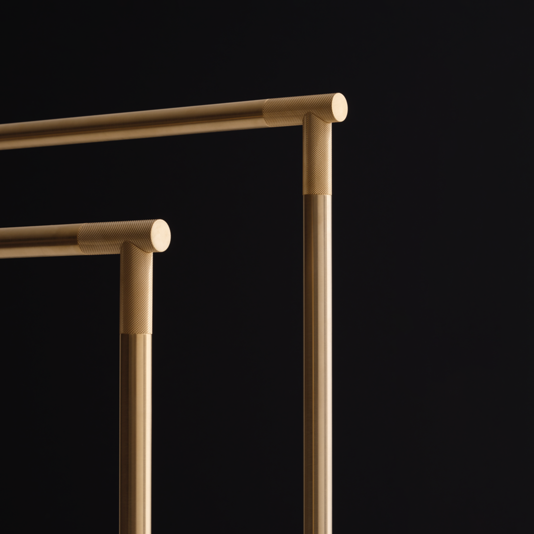 DW CLUB HT Towel stand Gold Matte 24 Carat