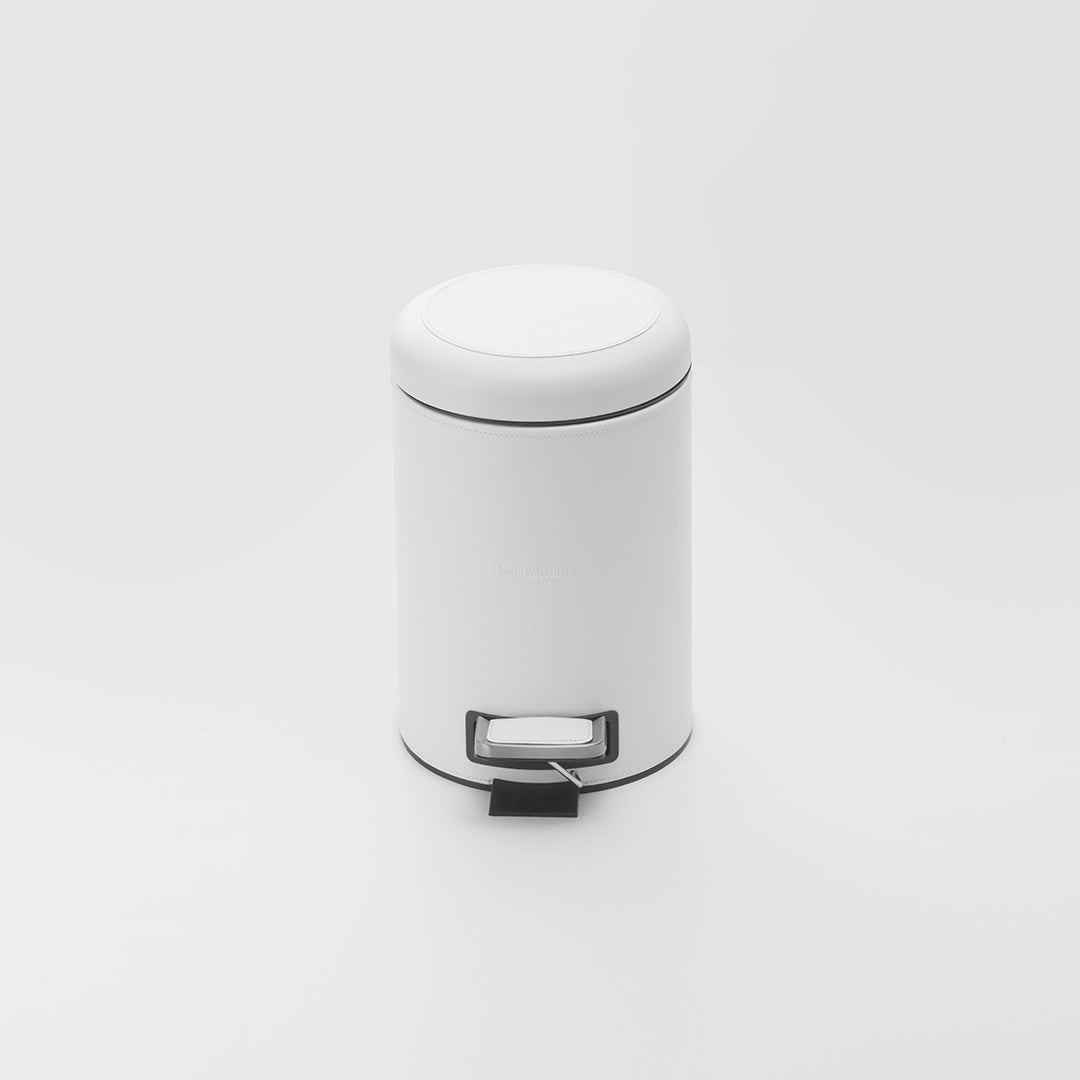 DW BROWNIE TE Pedal bin Vegan Leather - White