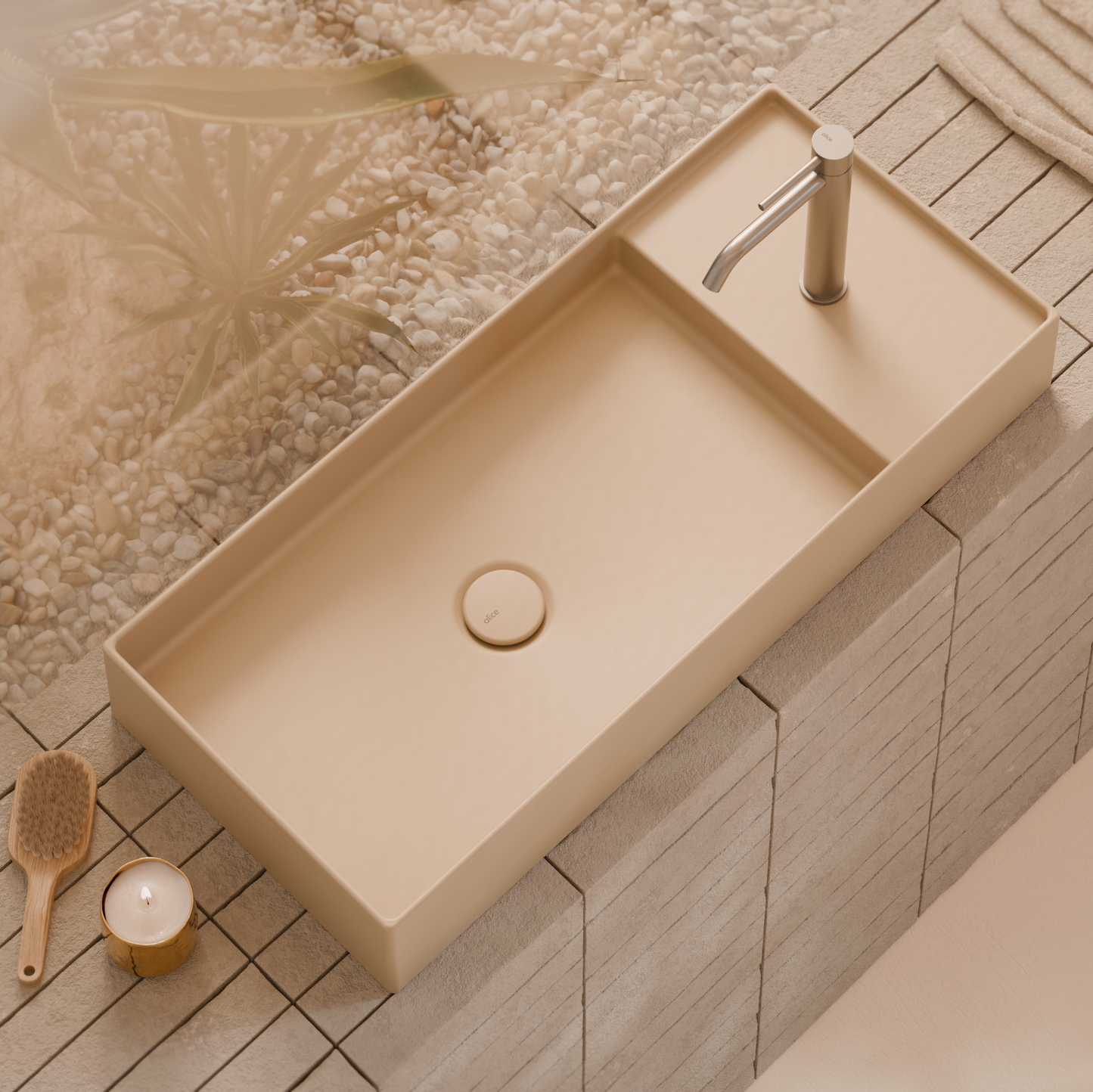 ALICE HIDE Basin 33" x 15"