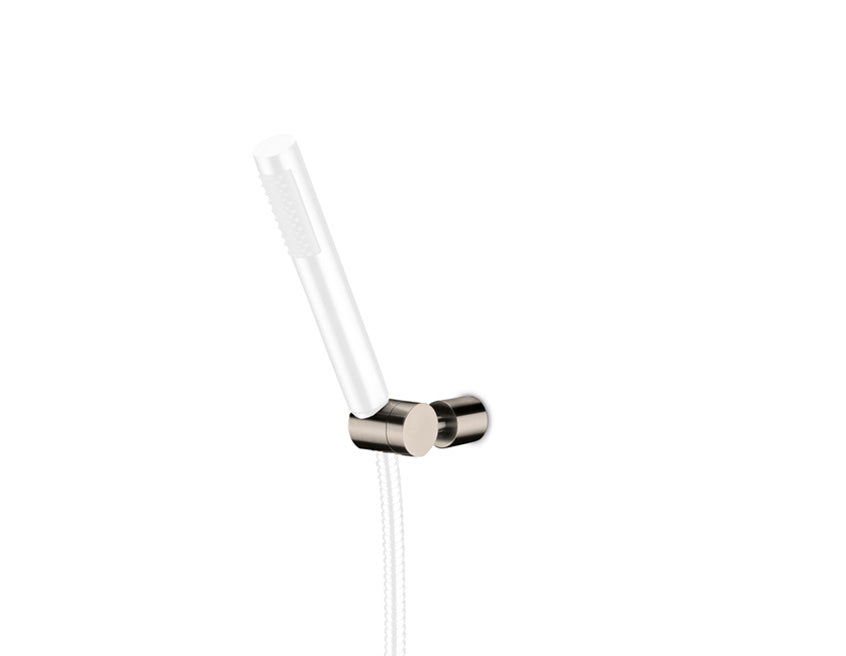 JEE-O Shower Holder Wall Mounted Shower Holder Stainless Steel, tiltable, Dark Steel