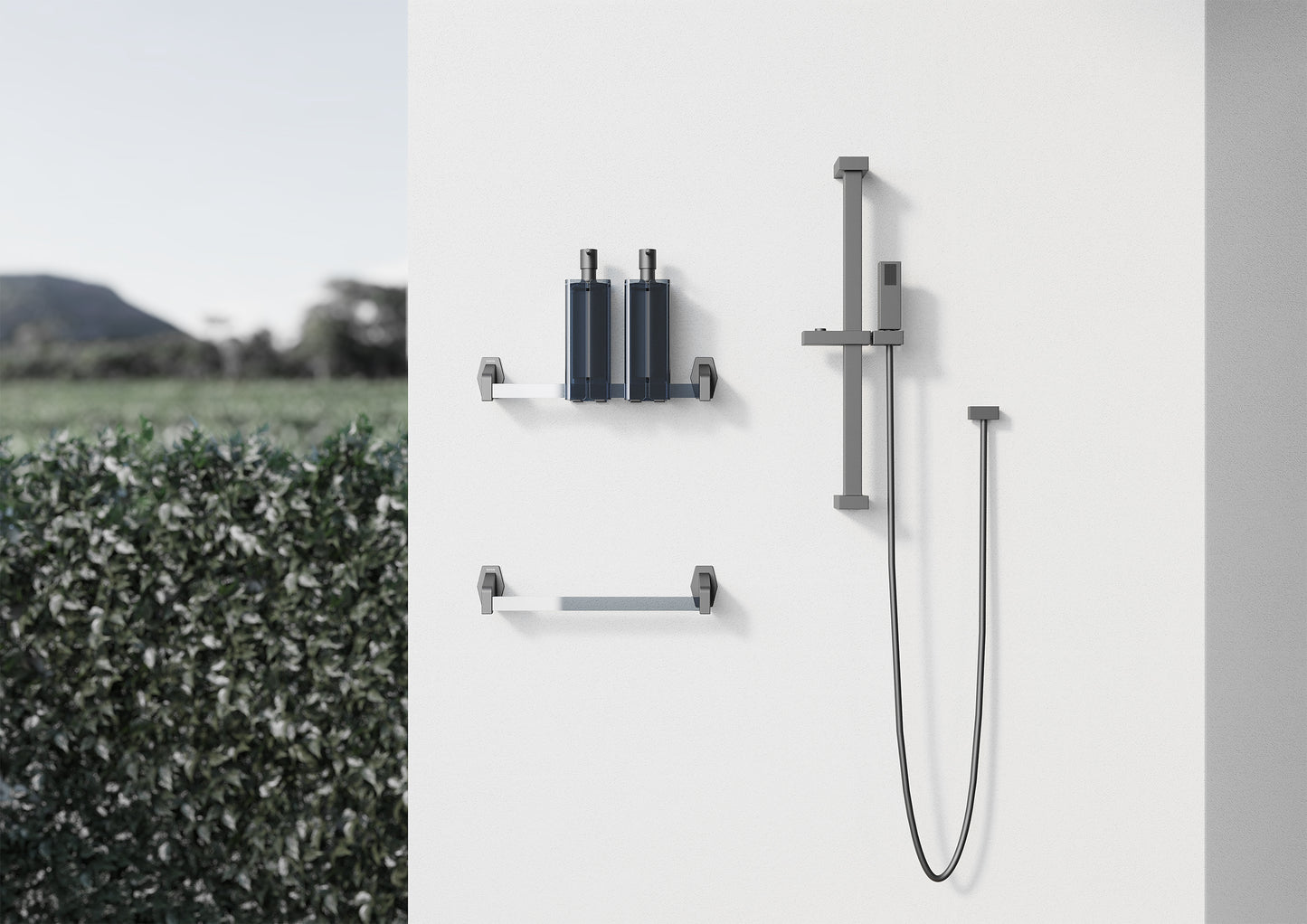 SONIA -LUCE ROBE HOOK BLACK