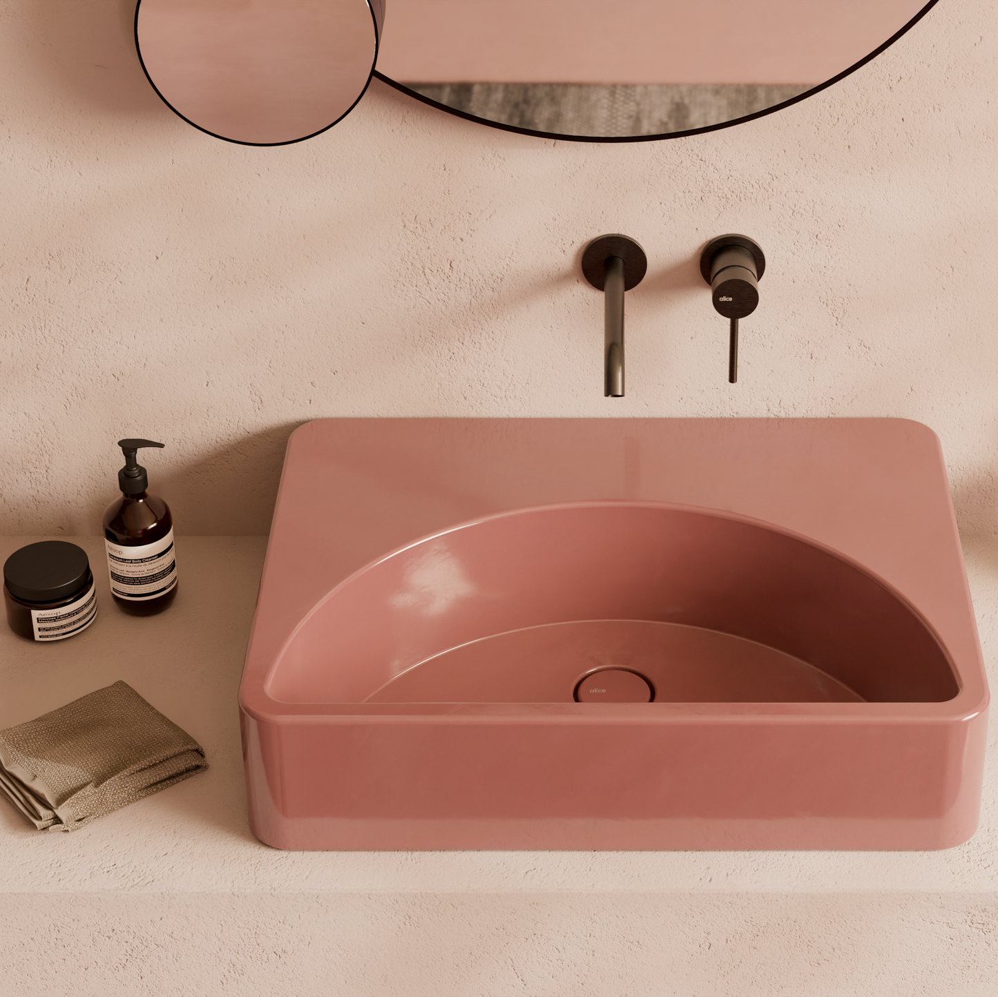 ALICE LUNARIS Countertop Ceramic 24"