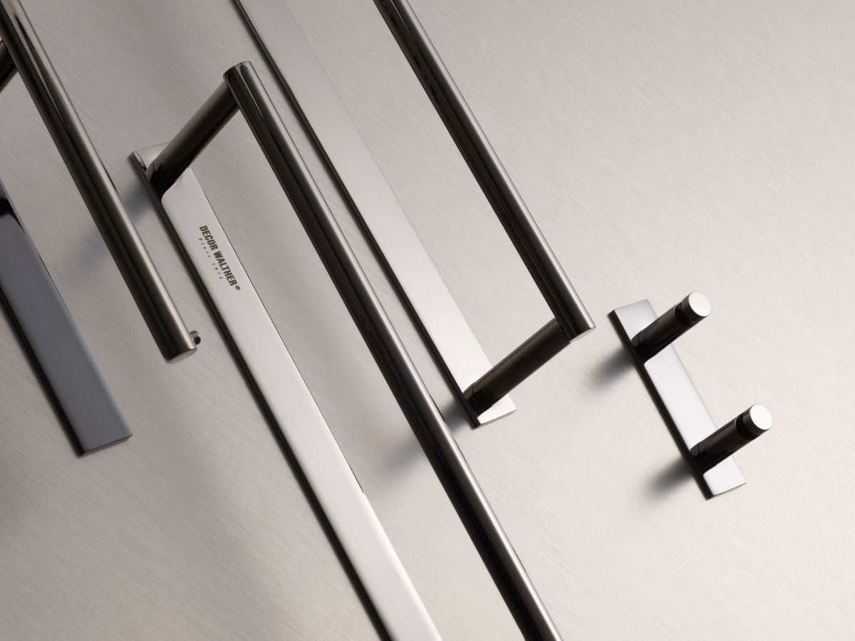 DW MK FRAME TPH1 MIKADO Toilet paper holder - Black Chrome PVD
