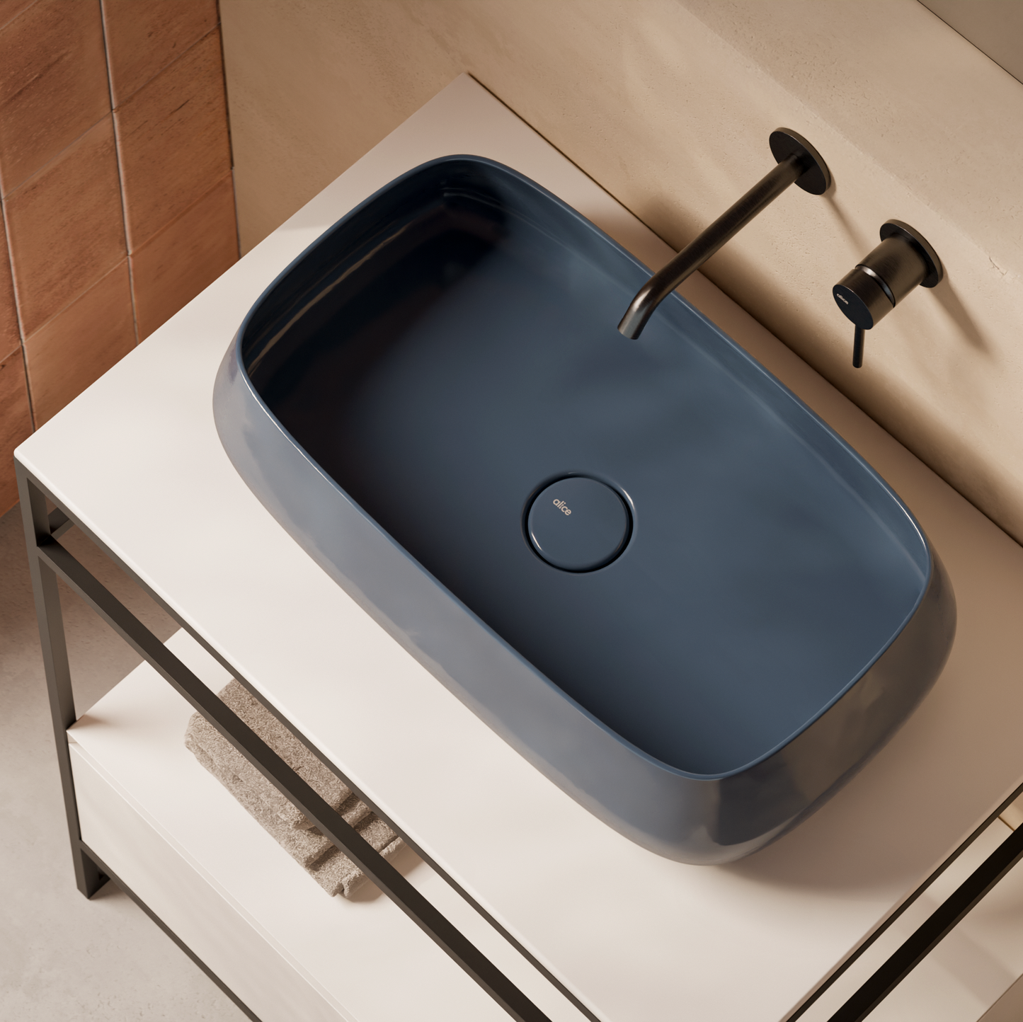 ALICE NUR Basin 26" x 14"
