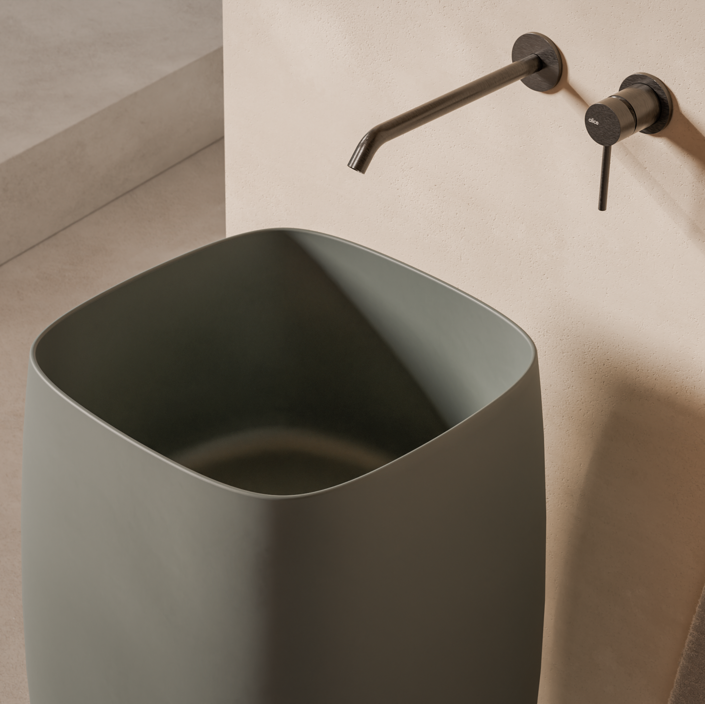 ALICE NUR Freestanding Basin Open