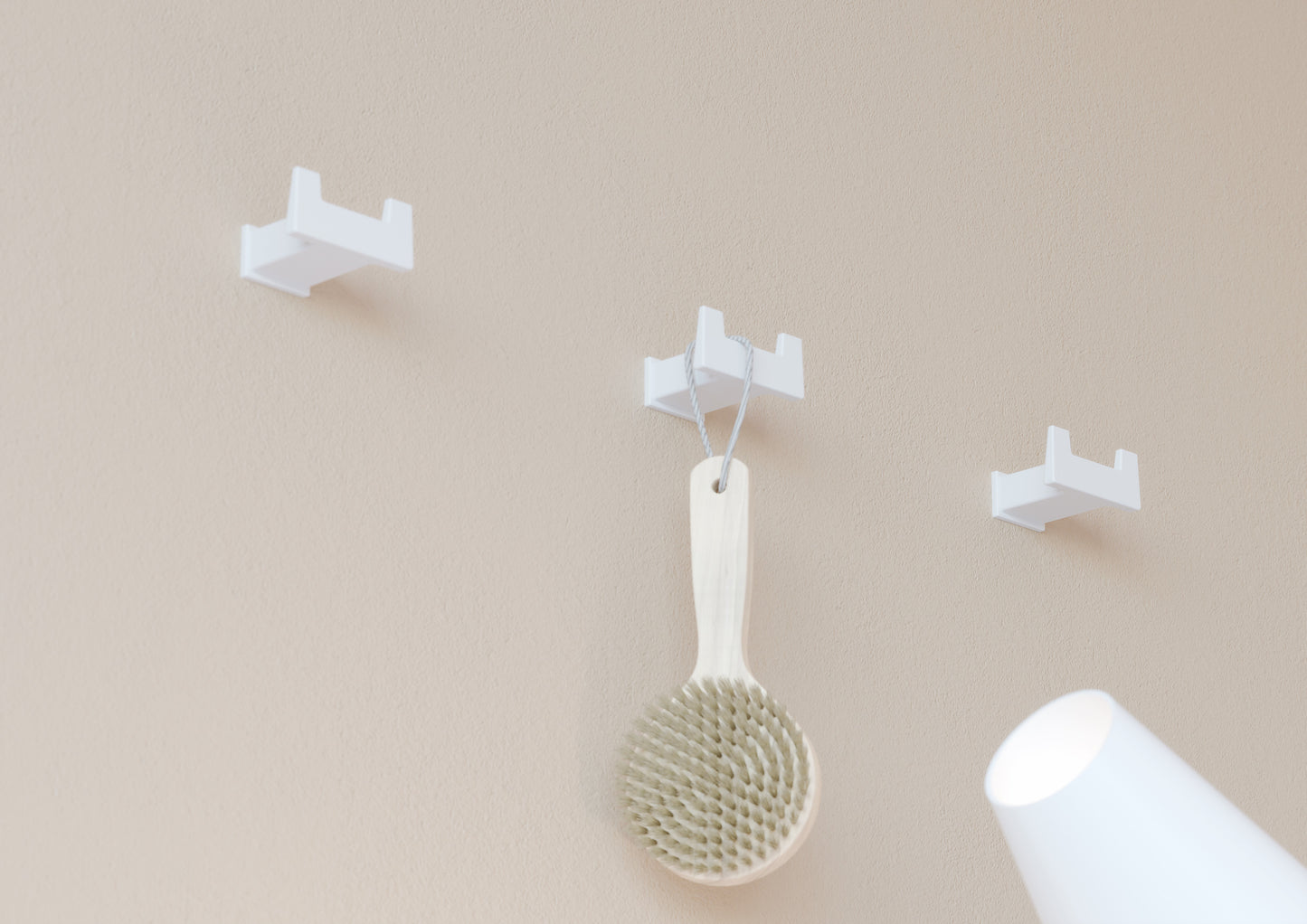 SONIA -S-CUBE OPEN TOILET ROLL HOLDER WHITE