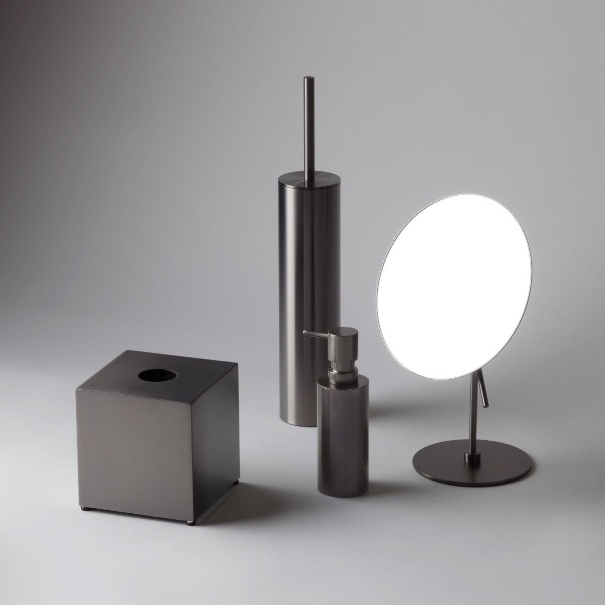 DW MK SBG MIKADO Toilet brush - Dark Metal Matte PVD