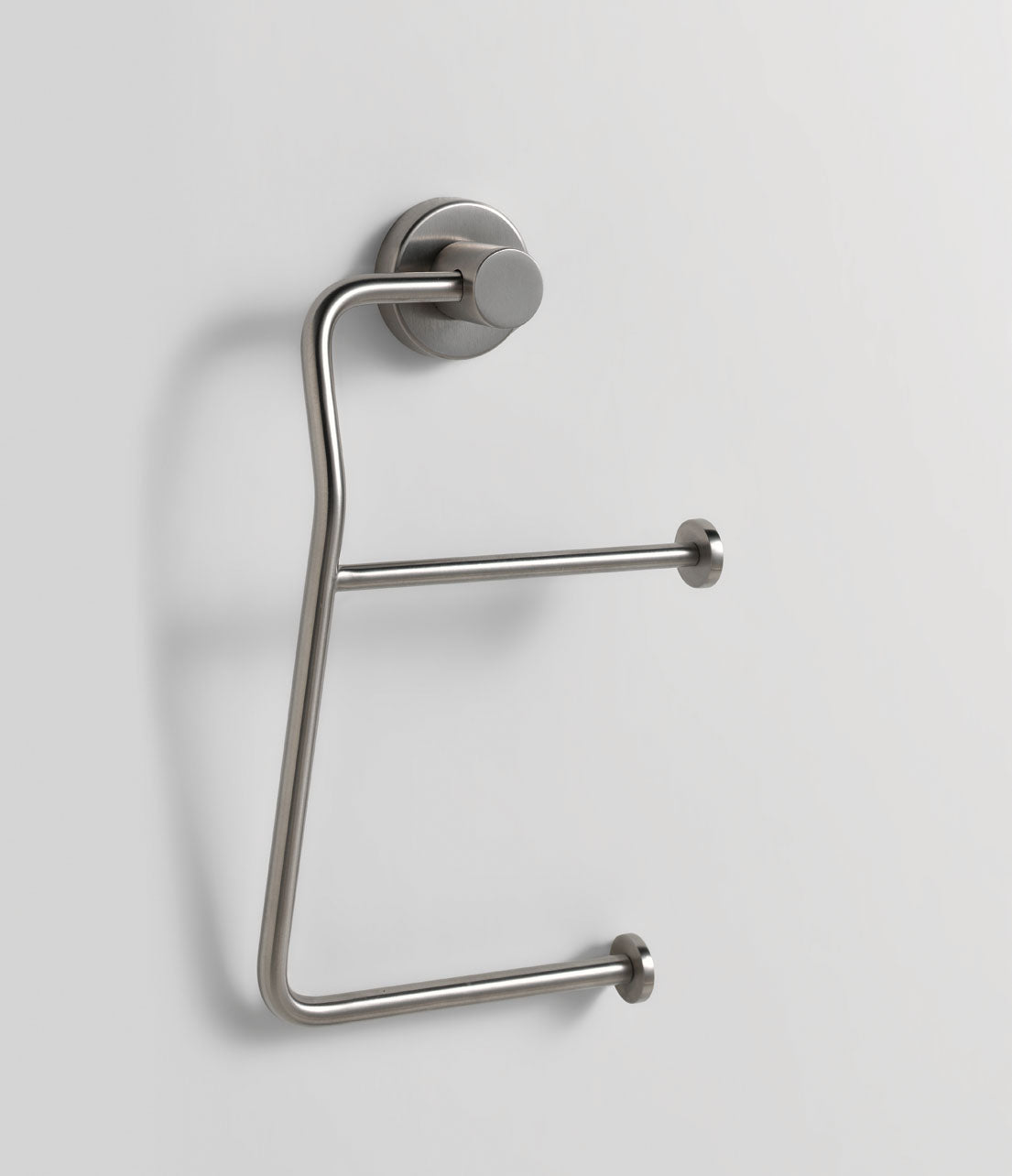 SONIA-TECNO PROJECT DOUBLE ROLL HOLDER - STAINLESS STEEL
