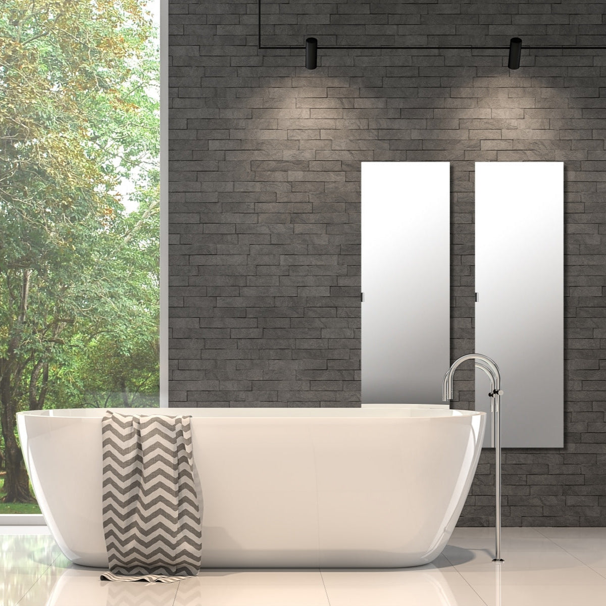 SIDLER Tall Bathroom cabinet TL 1/19 1/4" (19 1/4"W x 60"L)