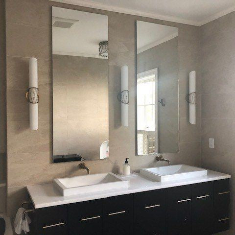 SIDLER Tall Bathroom cabinet WM kit TL
