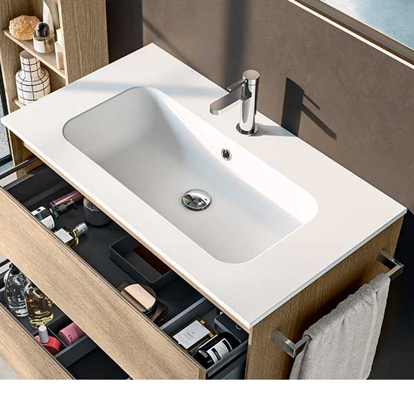 Berloni Way Block (Smart) Countertop Basins