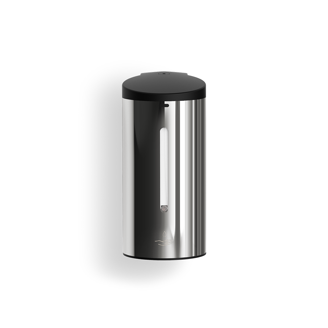 DW DW 290 Sensor wall soap dispenser / Disinfectant dispenser - Polished Stainless Steel