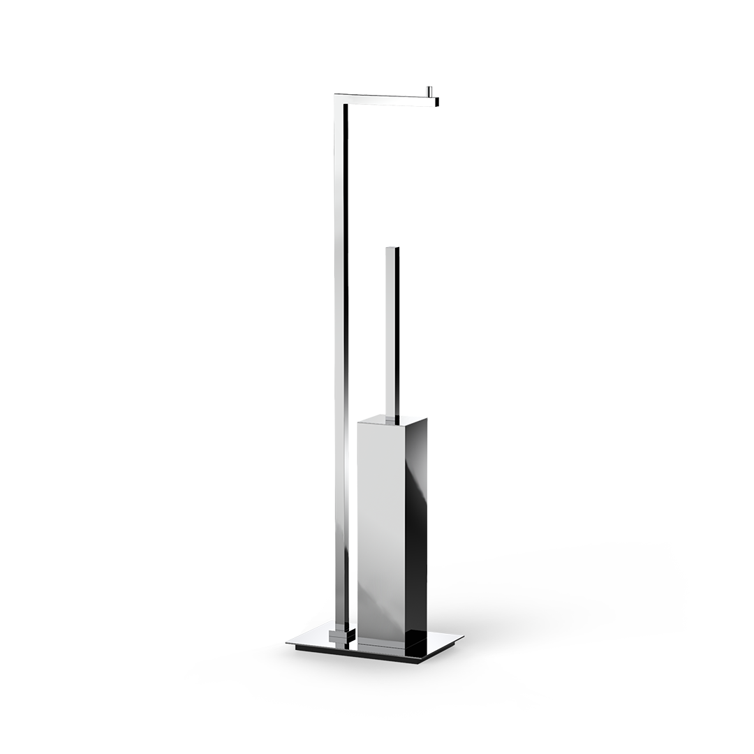 DW CO SBK CORNER Toilet brush set - Chrome