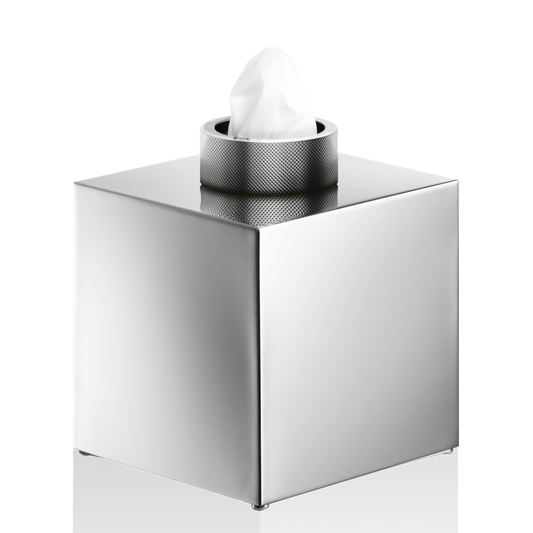 DW CLUB KB Tissue box - Chrome / Chrome