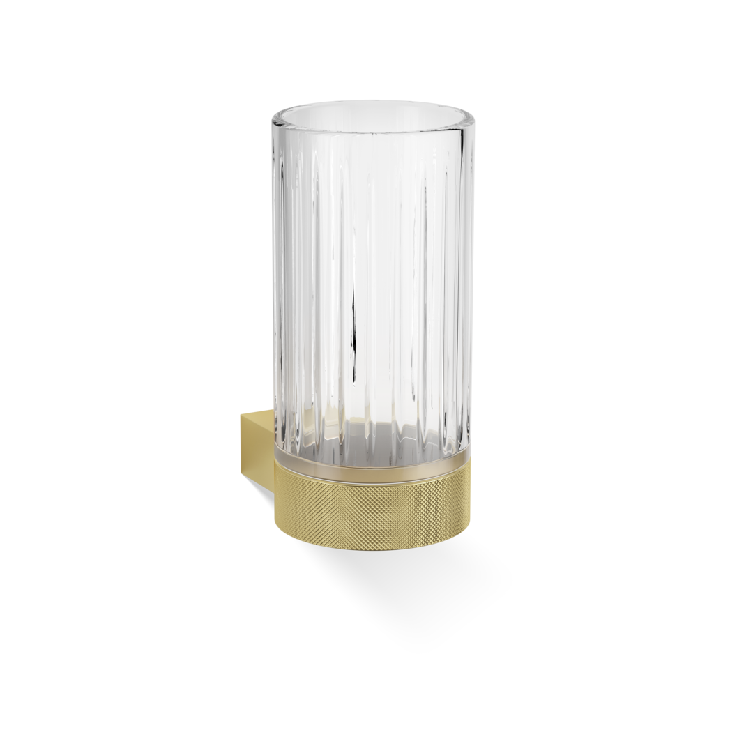 DW CLUB WMG Tumbler WM - Gold Matte 24 Carat with tumbler made of KRISTALL - edged