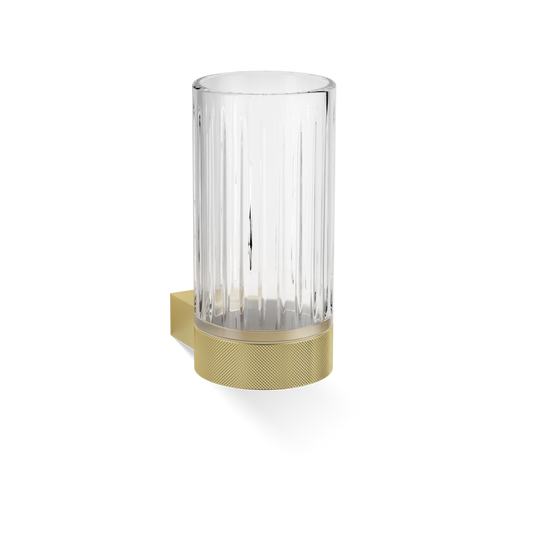DW CLUB WMG Tumbler WM - Gold Matte 24 Carat with tumbler made of KRISTALL - edged