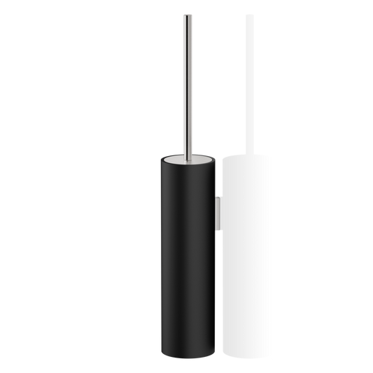 DW STONE WBG Toilet brush set - WM Black Matte / Stainless Steel Matte