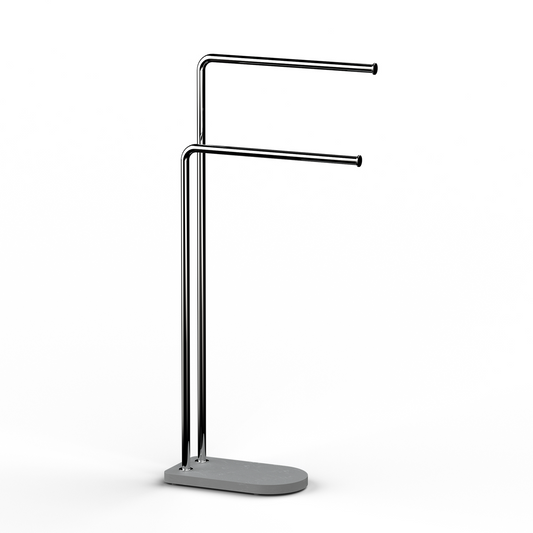 SONIA -NOMAD STANDING TOWEL BAR VANGUARD CHROME