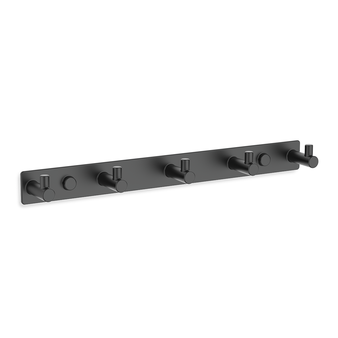 DW BA HAK5 BASIC Clothes hook with 5 hooks - Black Matte