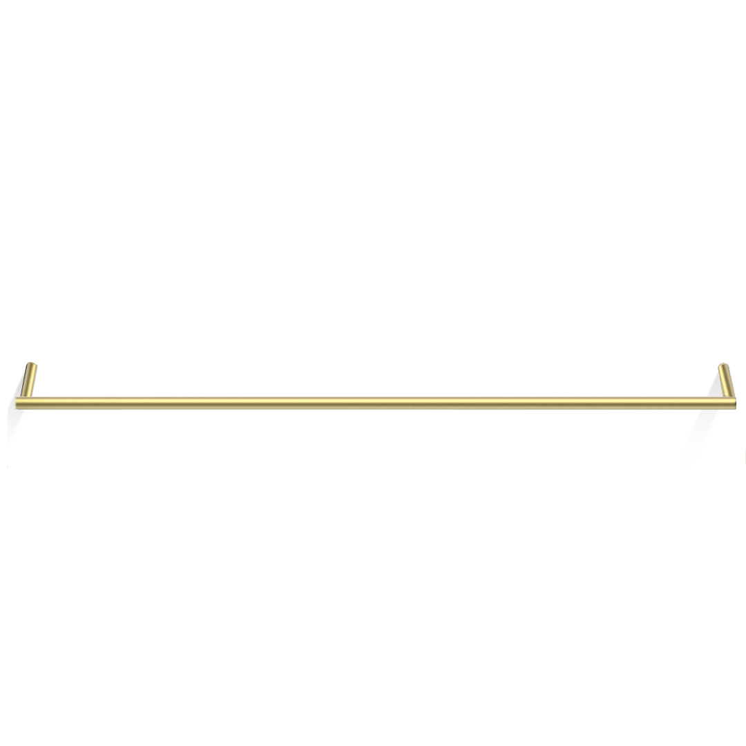 DW MK HTE80 MIKADO Towel rail 32" single - brass Matte ( not lacquered )