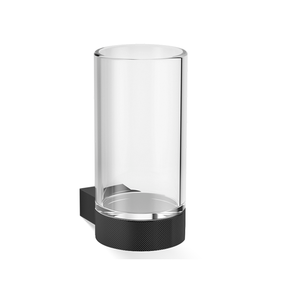 DW CLUB WMG Tumbler WM - Black Matte / Black Matte with tumbler made of KRISTALL - clear