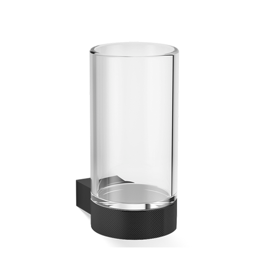 DW CLUB WMG Tumbler WM - Black Matte / Black Matte with tumbler made of KRISTALL - clear