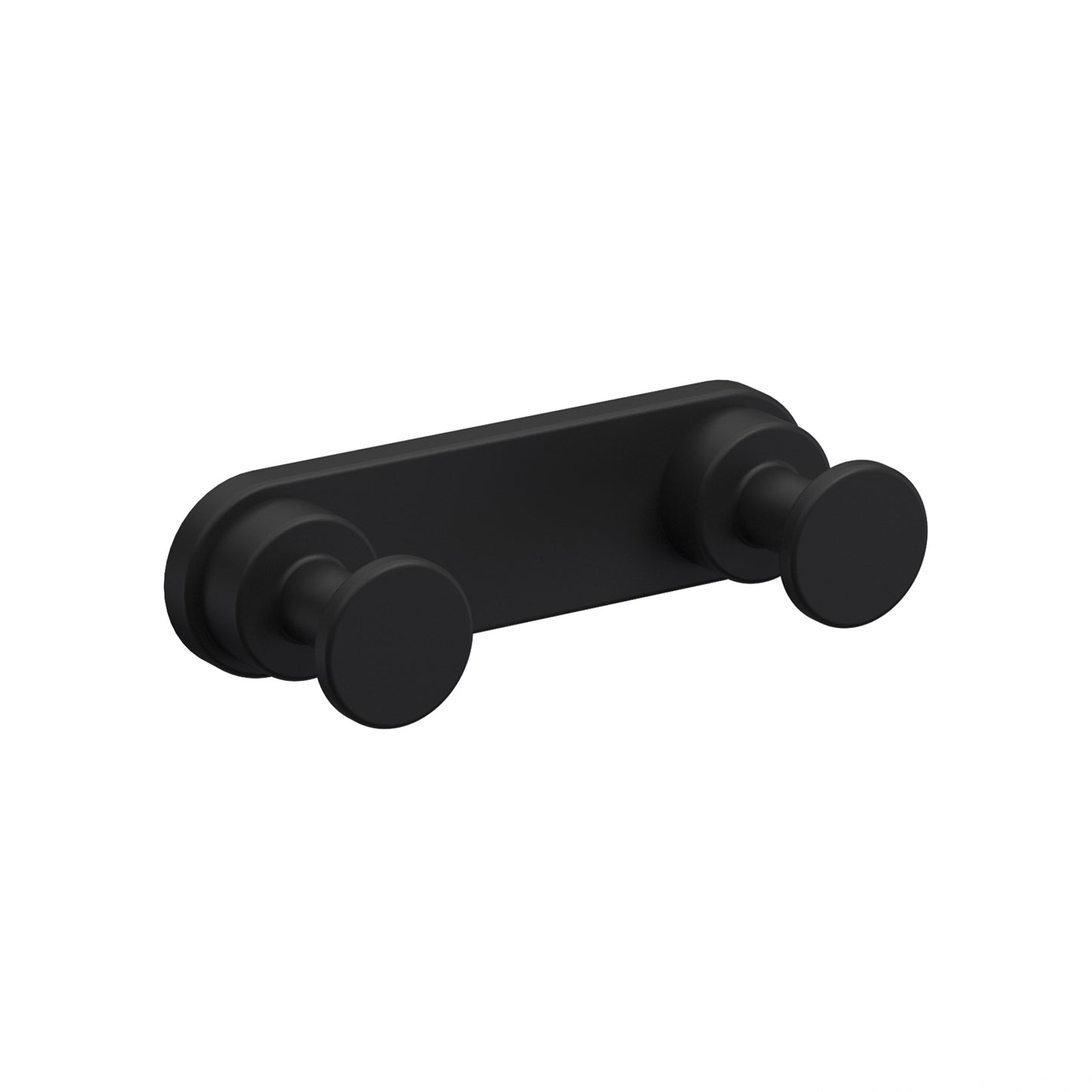 SONIA -TECNO-PROJECT DOUBLE ROBE HOOK BLACK
