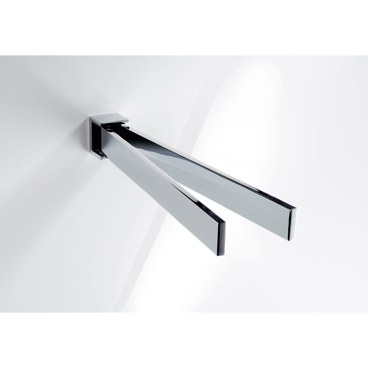 DW BK HTH2 BRICK Towel rail double - Chrome
