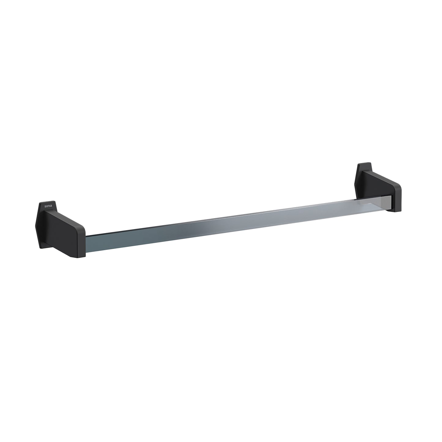 SONIA -LUCE TOWEL BAR 24" BLACK SPORT