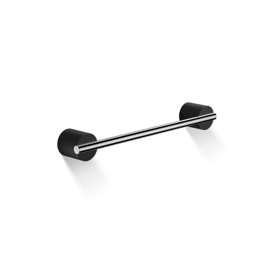 DW STONE HTE30 Towel rail - Black Matte / Chrome