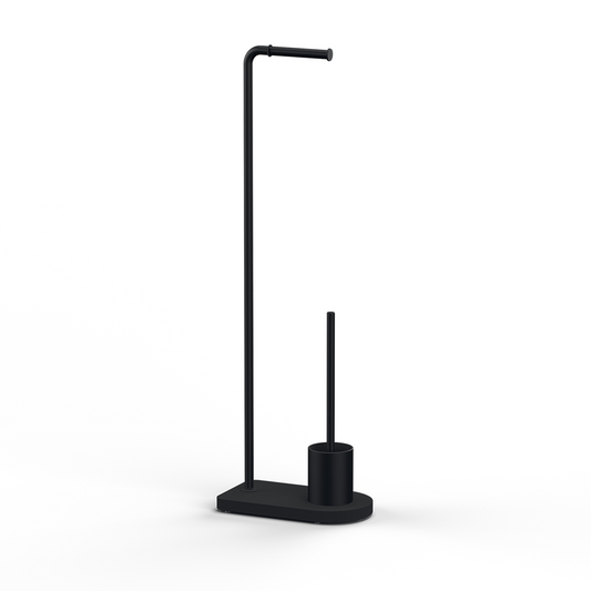 SONIA -NOMAD STANDING WC ROLL-BRUSH SET VANGUARD BLACK