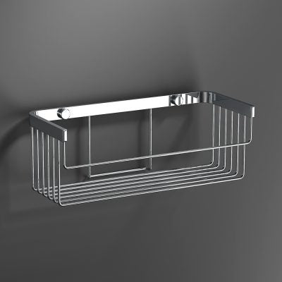 SONIA -Shower Basket Rectangular Mix Chrome