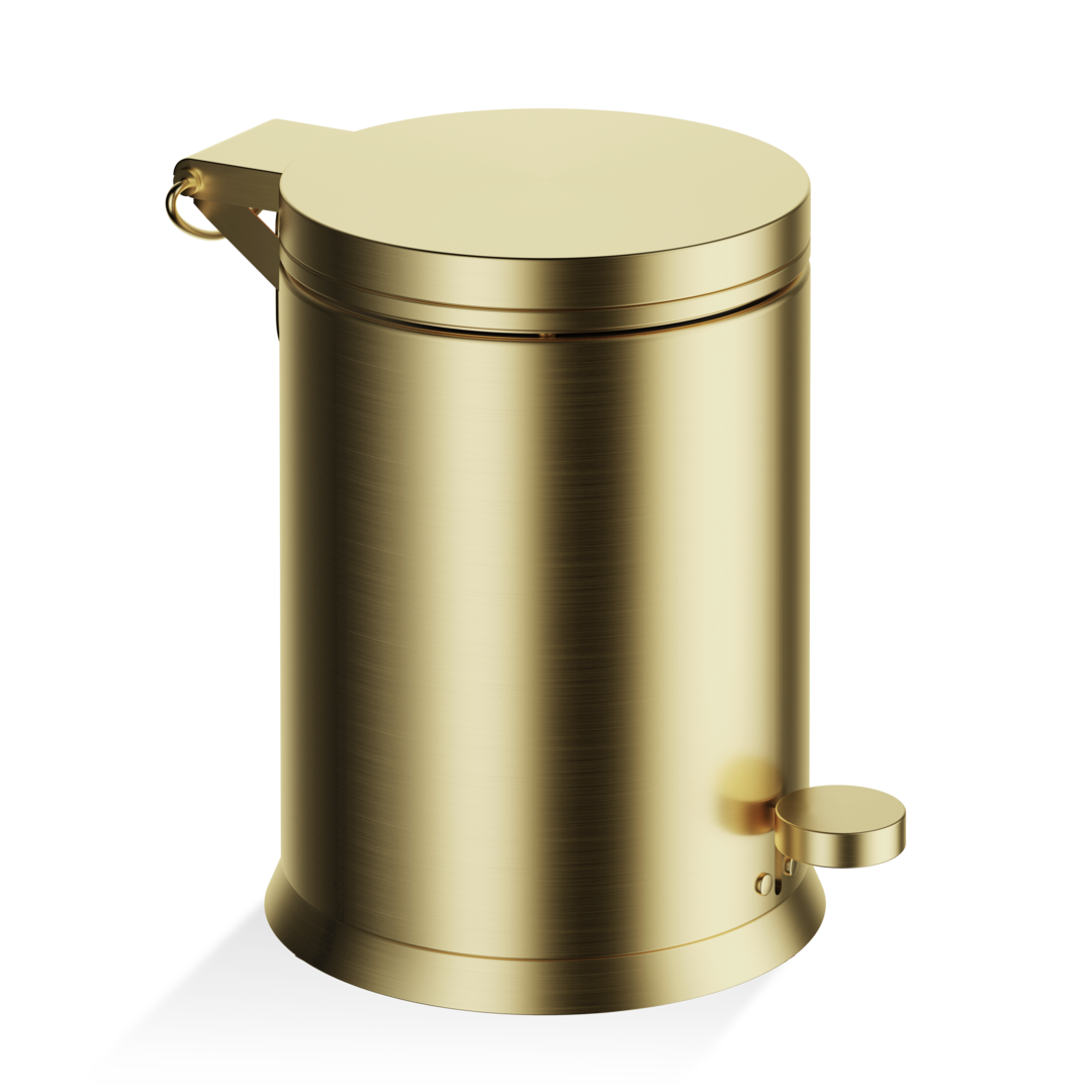 DW TE 38 Pedal bin with SOFT CLOSE - Gold Matte 24 Carat