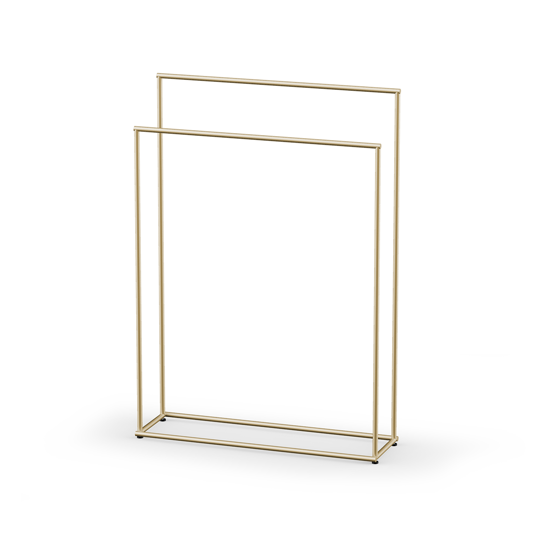 DW MK HT Towel stand - Brass Matte not varnished